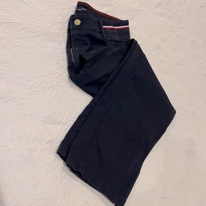 Cropped size 4 Tommy Hilfiger Pants Navy